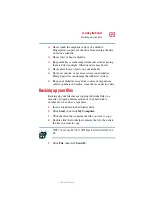 Предварительный просмотр 69 страницы Toshiba Satellite 1200 User Manual