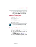 Предварительный просмотр 77 страницы Toshiba Satellite 1200 User Manual