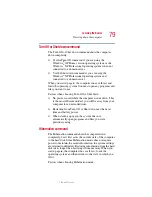 Предварительный просмотр 79 страницы Toshiba Satellite 1200 User Manual