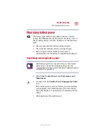 Предварительный просмотр 91 страницы Toshiba Satellite 1200 User Manual