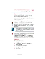 Предварительный просмотр 101 страницы Toshiba Satellite 1200 User Manual