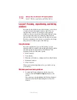 Предварительный просмотр 112 страницы Toshiba Satellite 1200 User Manual