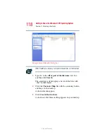 Предварительный просмотр 118 страницы Toshiba Satellite 1200 User Manual