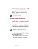 Предварительный просмотр 119 страницы Toshiba Satellite 1200 User Manual