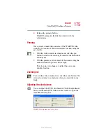 Предварительный просмотр 175 страницы Toshiba Satellite 1200 User Manual