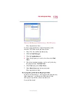 Предварительный просмотр 179 страницы Toshiba Satellite 1200 User Manual