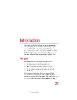 Preview for 22 page of Toshiba Satellite 1410 Series User Manual