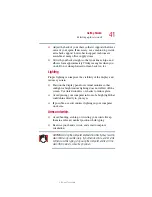 Preview for 41 page of Toshiba Satellite 1410 Series User Manual