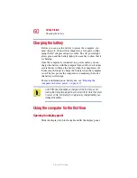 Preview for 60 page of Toshiba Satellite 1410 Series User Manual