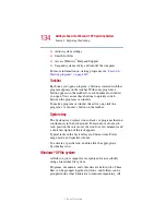 Preview for 134 page of Toshiba Satellite 1410 Series User Manual