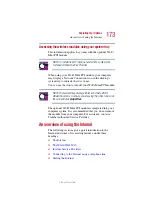 Preview for 173 page of Toshiba Satellite 1410 Series User Manual