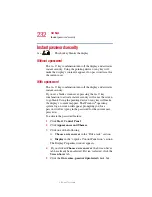 Preview for 232 page of Toshiba Satellite 1410 Series User Manual