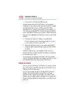 Preview for 172 page of Toshiba Satellite 1730 User Manual