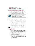 Preview for 176 page of Toshiba Satellite 1730 User Manual