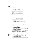 Preview for 95 page of Toshiba Satellite 200 Series User Manual