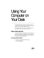 Preview for 202 page of Toshiba Satellite 200 Series User Manual