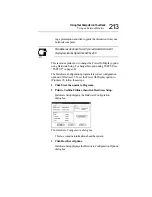 Preview for 204 page of Toshiba Satellite 200 Series User Manual