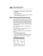 Preview for 207 page of Toshiba Satellite 200 Series User Manual