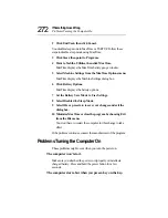 Preview for 259 page of Toshiba Satellite 200 Series User Manual