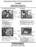 Предварительный просмотр 4 страницы Toshiba Satellite 2060CDS Field Replaceable Unit Documentation