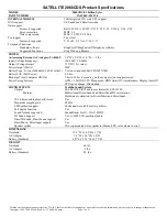 Preview for 3 page of Toshiba Satellite 2060CDS Specifications