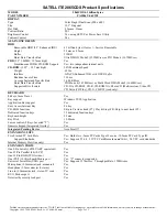 Preview for 2 page of Toshiba Satellite 2065CDS Specifications