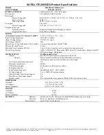 Preview for 3 page of Toshiba Satellite 2065CDS Specifications