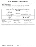 Preview for 4 page of Toshiba Satellite 2100CDS Specifications