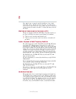 Preview for 8 page of Toshiba Satellite 2400 User Manual