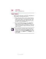 Preview for 58 page of Toshiba Satellite 2400 User Manual