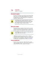 Preview for 74 page of Toshiba Satellite 2400 User Manual