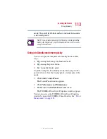 Preview for 113 page of Toshiba Satellite 2400 User Manual