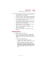 Preview for 119 page of Toshiba Satellite 2400 User Manual