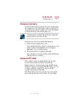 Preview for 121 page of Toshiba Satellite 2400 User Manual