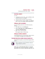 Preview for 171 page of Toshiba Satellite 2400 User Manual