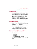 Preview for 173 page of Toshiba Satellite 2400 User Manual