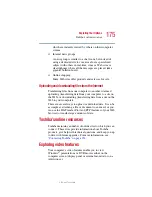 Preview for 175 page of Toshiba Satellite 2400 User Manual