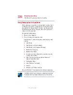 Preview for 226 page of Toshiba Satellite 2400 User Manual