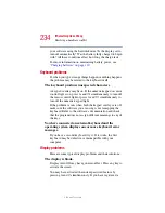 Preview for 234 page of Toshiba Satellite 2400 User Manual