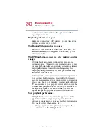 Preview for 240 page of Toshiba Satellite 2400 User Manual