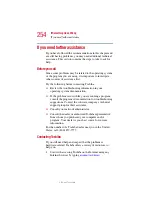 Preview for 254 page of Toshiba Satellite 2400 User Manual