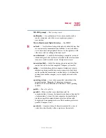 Preview for 285 page of Toshiba Satellite 2400 User Manual