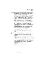 Preview for 287 page of Toshiba Satellite 2400 User Manual