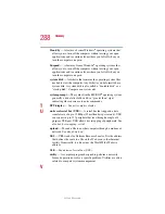 Preview for 288 page of Toshiba Satellite 2400 User Manual