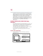 Предварительный просмотр 10 страницы Toshiba Satellite 2410 Series User Manual