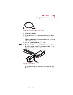 Предварительный просмотр 71 страницы Toshiba Satellite 2410 Series User Manual