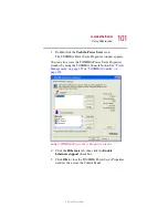 Предварительный просмотр 101 страницы Toshiba Satellite 2410 Series User Manual