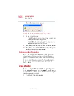 Предварительный просмотр 106 страницы Toshiba Satellite 2410 Series User Manual