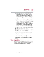 Предварительный просмотр 115 страницы Toshiba Satellite 2410 Series User Manual