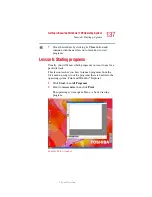 Предварительный просмотр 137 страницы Toshiba Satellite 2410 Series User Manual